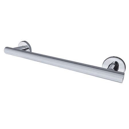 Kingston Brass GBS1416CS1 16-Inch x 1-1/4 Inch O.D Grab Bar, Polished Stainless Steel GBS1416CS1
